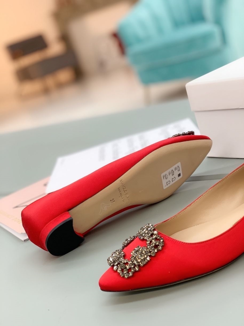 Manolo Blahnik flat shoes